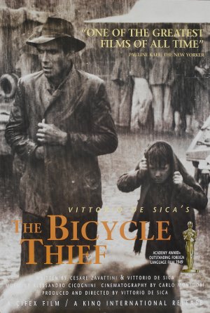 Ladri di biciclette poster