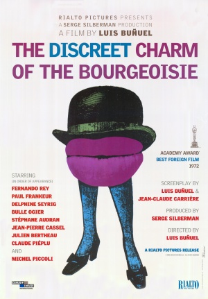 Charme discret de la bourgeoisie, Le Poster