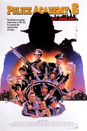Police Academy 6: City Under Siege Poster