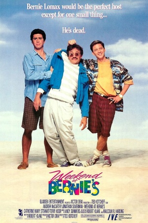 Weekend at Bernie's Video release poster