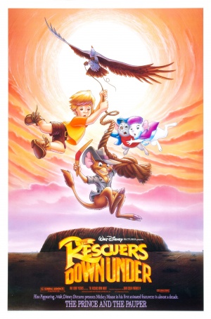 The Rescuers Down Under Poster