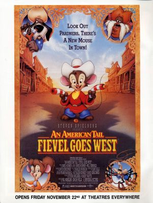 An American Tail: Fievel Goes West Poster