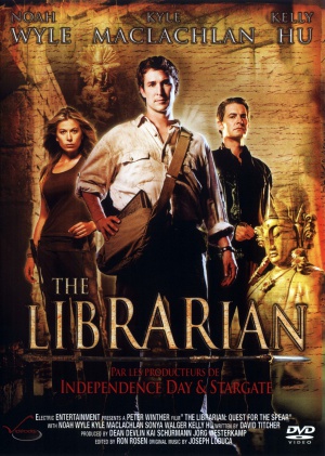 The Librarian: Quest for the Spear Dvd cover